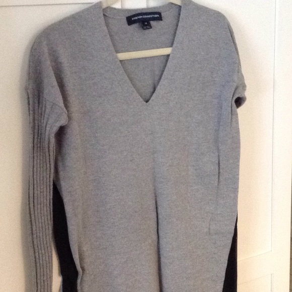 French Connection knit and silk tunic - Picture 5 of 5